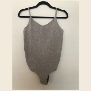 Free People Intimately Heather Gray Body Suit